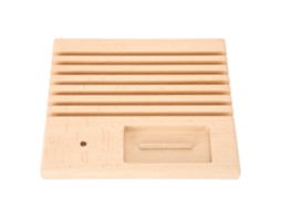 Suporte Para Réguas Em Madeira De Faia, Resistente, Robusto E Prático