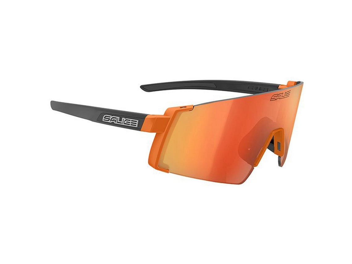 SALICE Oculos Escuros 027 Rw Laranja Rw Red/CAT3+Clear/CAT0