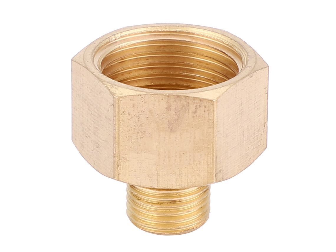 5 Peças De Acessórios De Tubo De Bronze Com Rosca Fêmea Para Macho Bspp (g1/8" A G3/8") Conector Rápido Reto