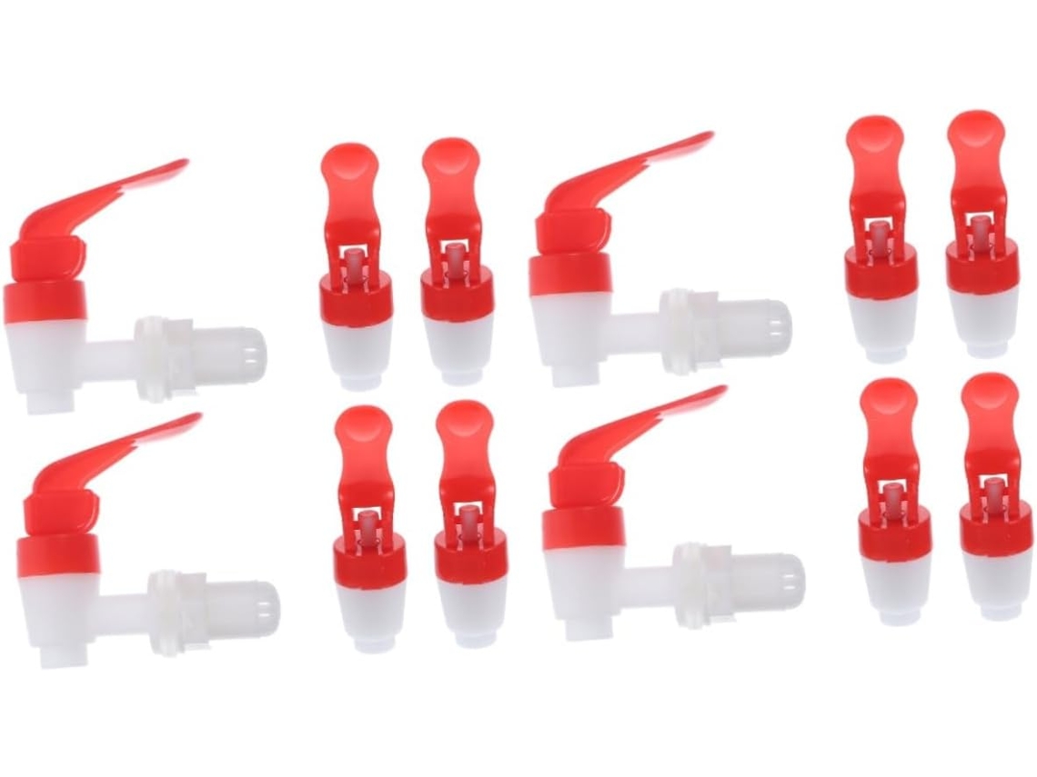 Conjunto De 12 Torneiras De Reposição Para Dispensadores De Água, Compatíveis Com Barris E Jarras.