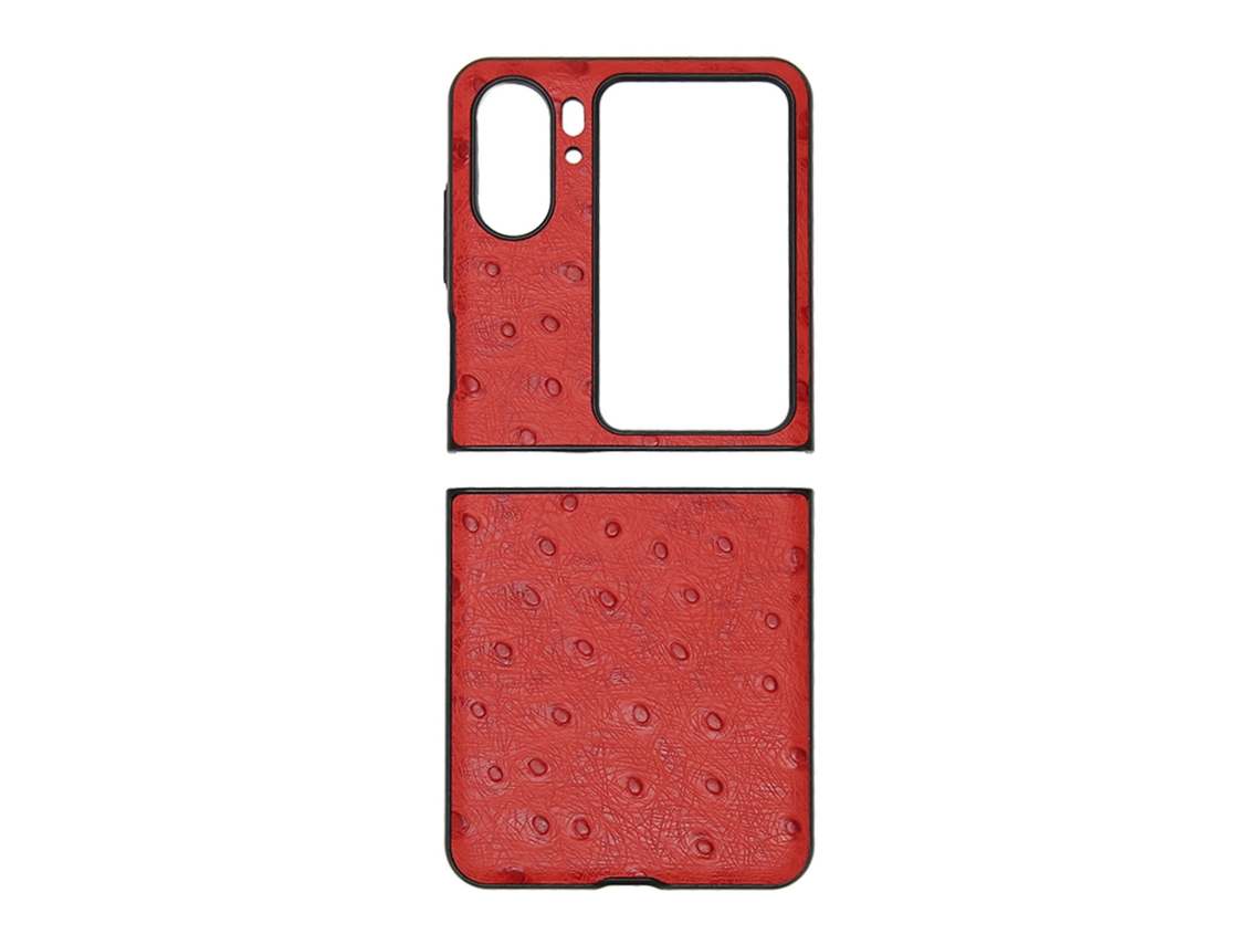 Capa de Proteção para Celular LAXISCREED com estampa de avestruz resistente a riscos e poeira
