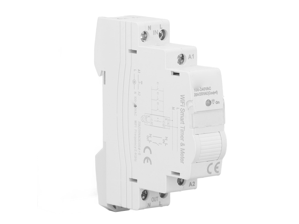Medidor Inteligente De Energia Com Wifi E Bluetooth 20a