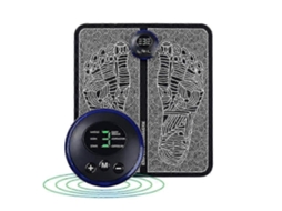 Ems Massageador Elétrico De Pés Para Circulação Reflexologia Podal 6 M Odos 9 Intensidades Pyw