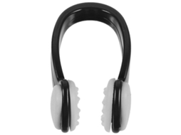Clipe Nasal Para Natação, De Silicone, Leve E Preto.