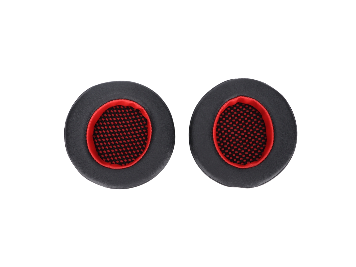 Auriculares Pads de Reposição Seguros Couro de Proteína EOOCOO