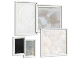 Conjunto De Pinturas Cores De Estruturas De Pedra Elegantes Espelharte (5 Peças)