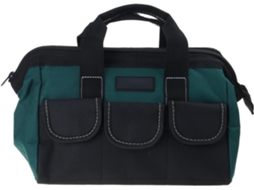 Bolsa para ferramentas em tecido Oxford, com 13, 17 e 19 dobras, ideal para manuseio, armazenamento e organização.