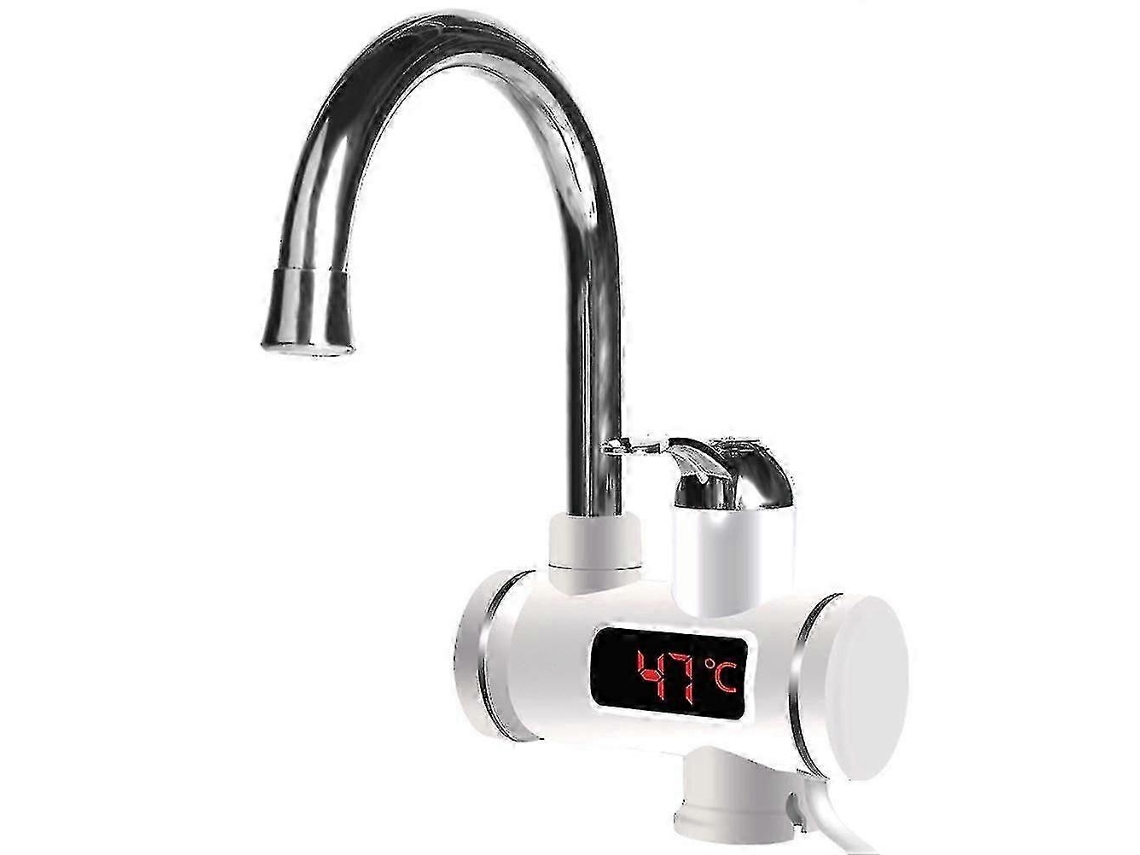 Torneira Elétrica De Aquecimento Instantâneo 360° Para Cozinha Com Led Padrão Europeu Aquaforge