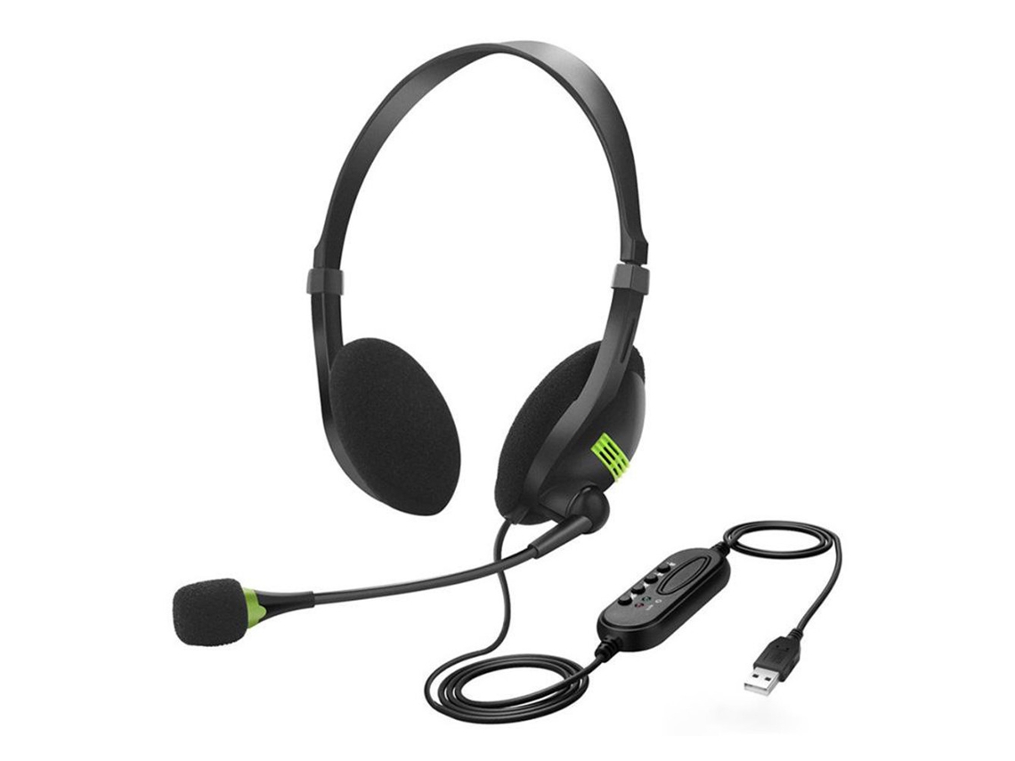 Fones de Ouvido LAXISCREED Usb com Microfone