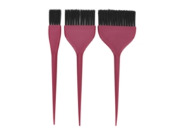 3 Peças De Pincéis Reutilizáveis Para Tinta De Cabelo E Mechas