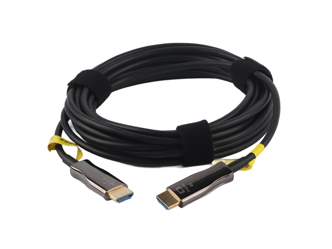 Mali cabo de Fibra Óptica Hdmi 4k 18gbps Hdr10 Hdcp2.2 4:4:4rgb 5m/16.4ft para Ps4 Tv Projetor