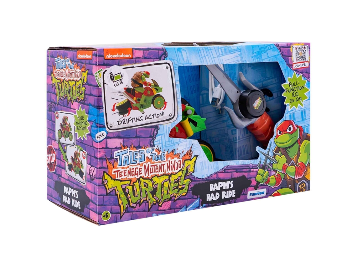 Tmnt Rc Moto Tartarugas Ninja