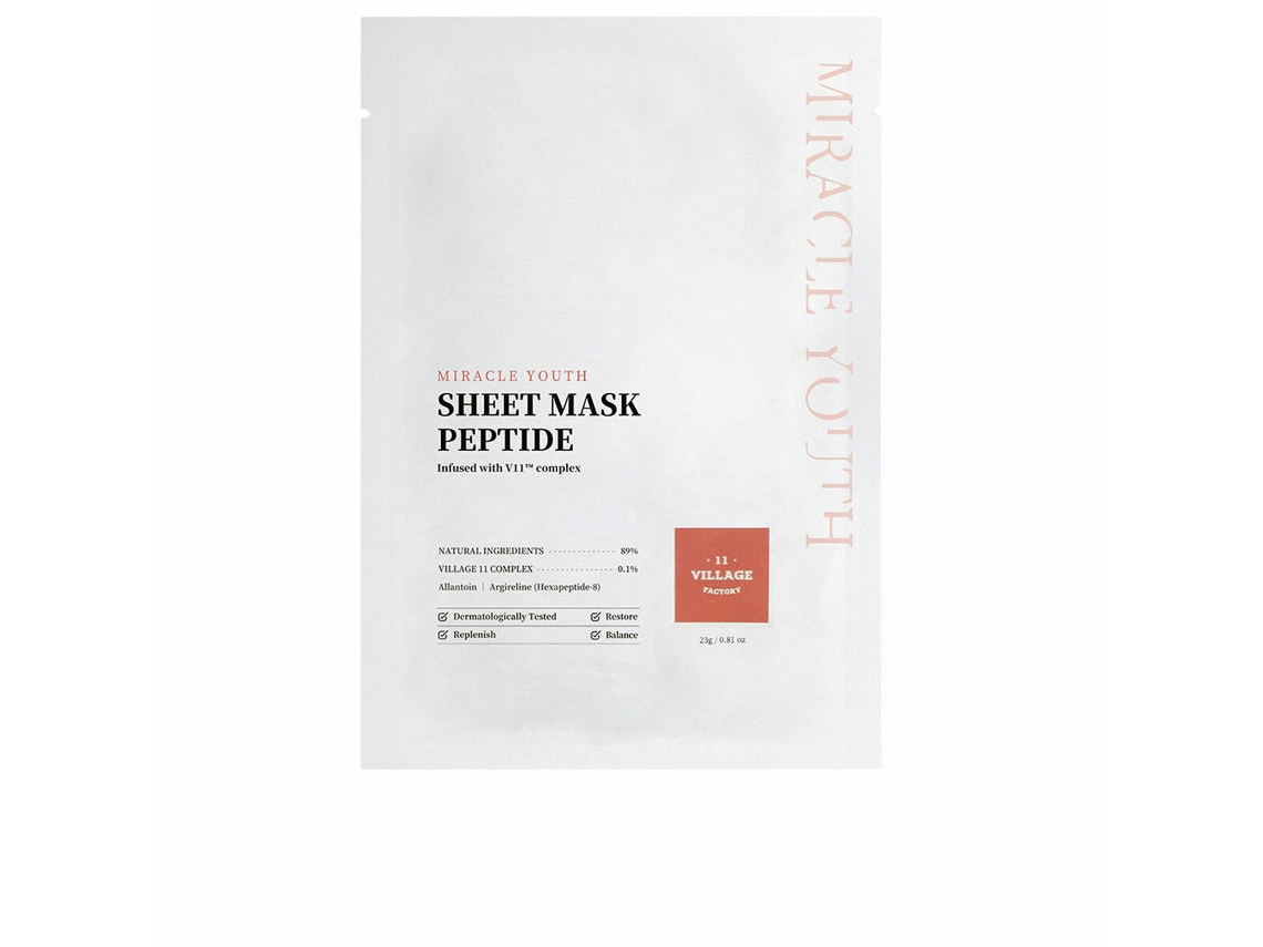Miracle Youth Máscara De Tecido Peptide 23 Gr