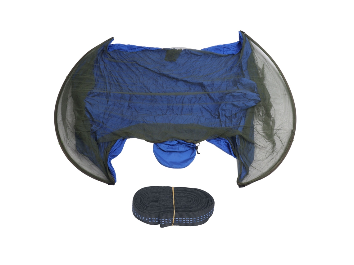 Hammock Camping Leve com Mosquiteiro Azul Worten