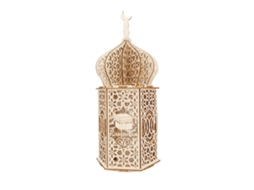 Caixa Diy Ramadan Iftar 10x10x24cm para Celebrar o Ramadan LAXISCREED