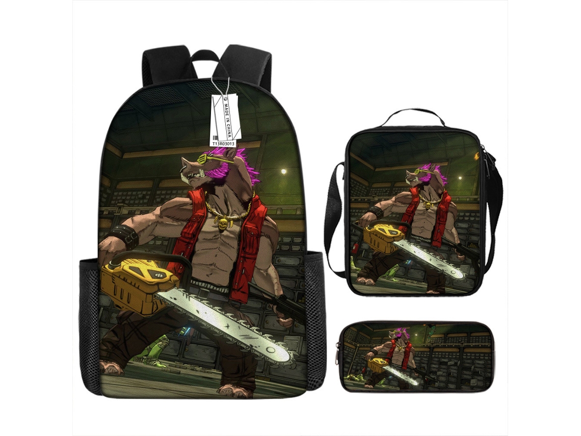 Conjunto de Três Peças Da Mochila KOHREE Teenage Mutant Ninja Turtles