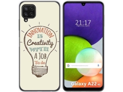 Capa Samsung Galaxy A22 4G / M22 TUMUNDOSMARTPHONE Creativity Multicor