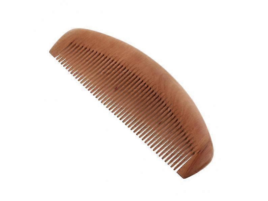 Pente De Madeira De Pêssego Natural, Pacote Com 2 A 4 Unidades, Antiestático, Cuidado Capilar, Massagem Fina Jinyubo Store