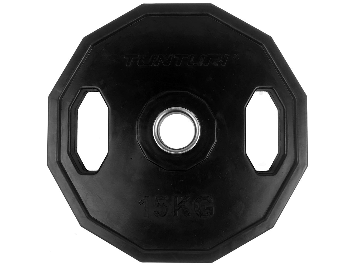 Placa de Borracha Olímpica Wight 15Kg Preto 15 kgtunturi