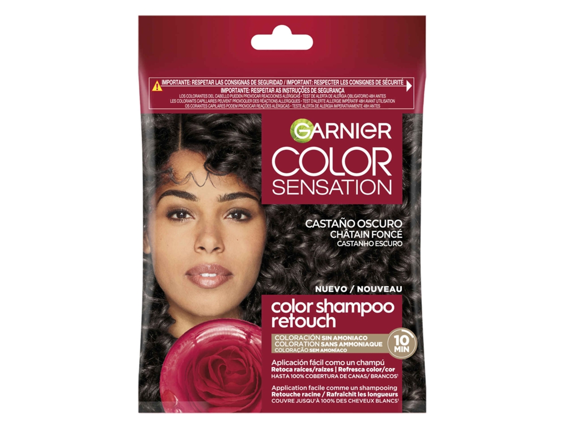 Coloração Semi-permanente Castanho Escuro 3.0 Garnier Color Sensation