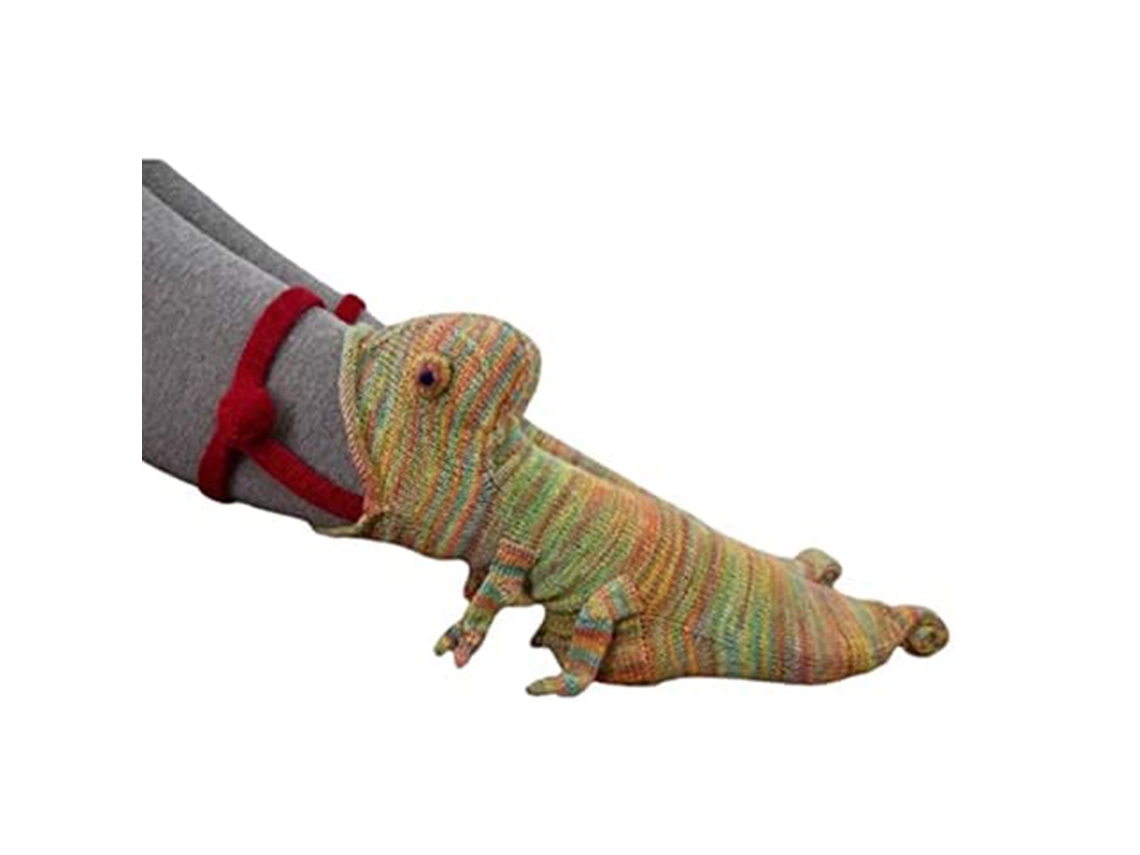 Meias De Natal Com Crocodilo Em Tricô Da Laxiscreed Para Festas E Decoração Natalícia