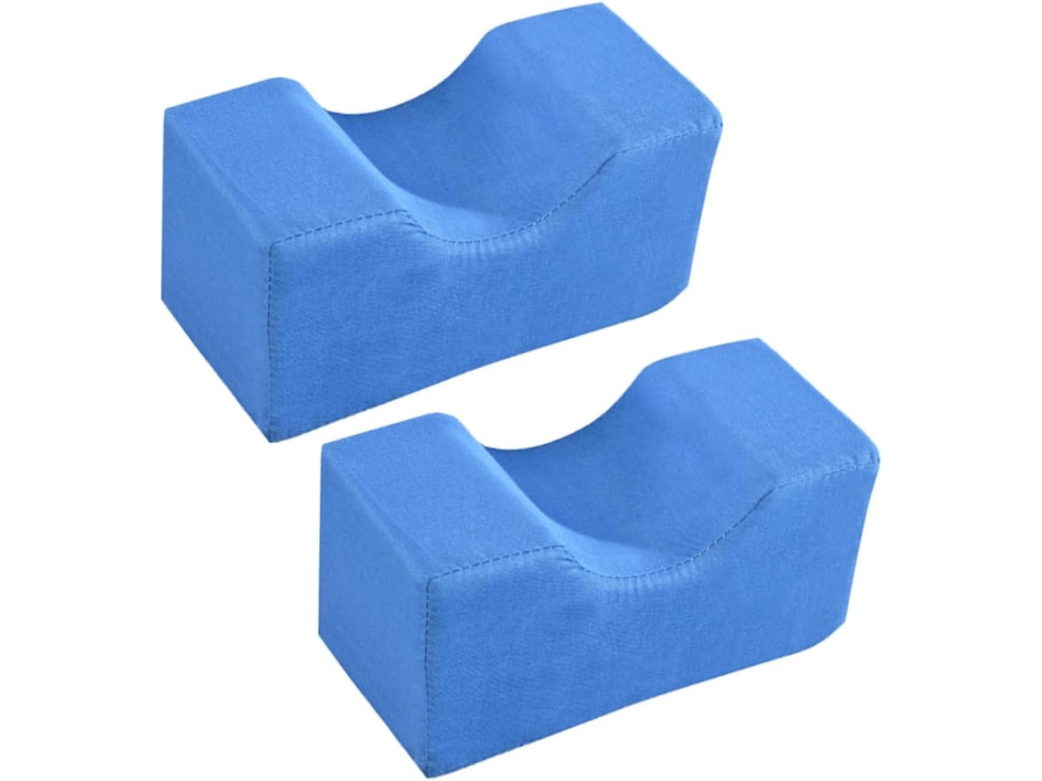 Almofada De Apoio Para Pernas Ipetboom Idosos, Lavável, Azul, Para Suporte Protetor, Ideal Para Pacientes Acamados Em
