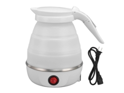 Lurelia Chaleira Elétrica Dobrável 400w 600ml Com Desligamento Automático, Portátil E Dobrável Para Viagens