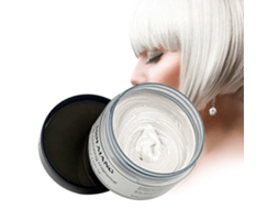 Creme de coloração capilar descartável 2026 para homens e mulheres, creme modelador de cabelo branco