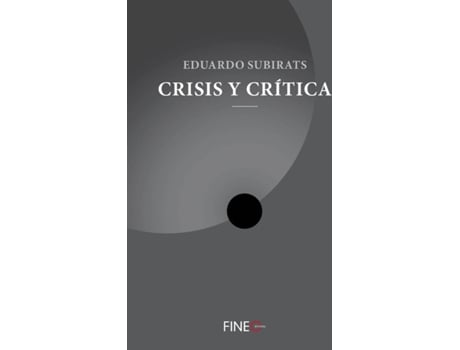 Livro Crisis Y Crítica de Eduardo Subirats (Espanhol)