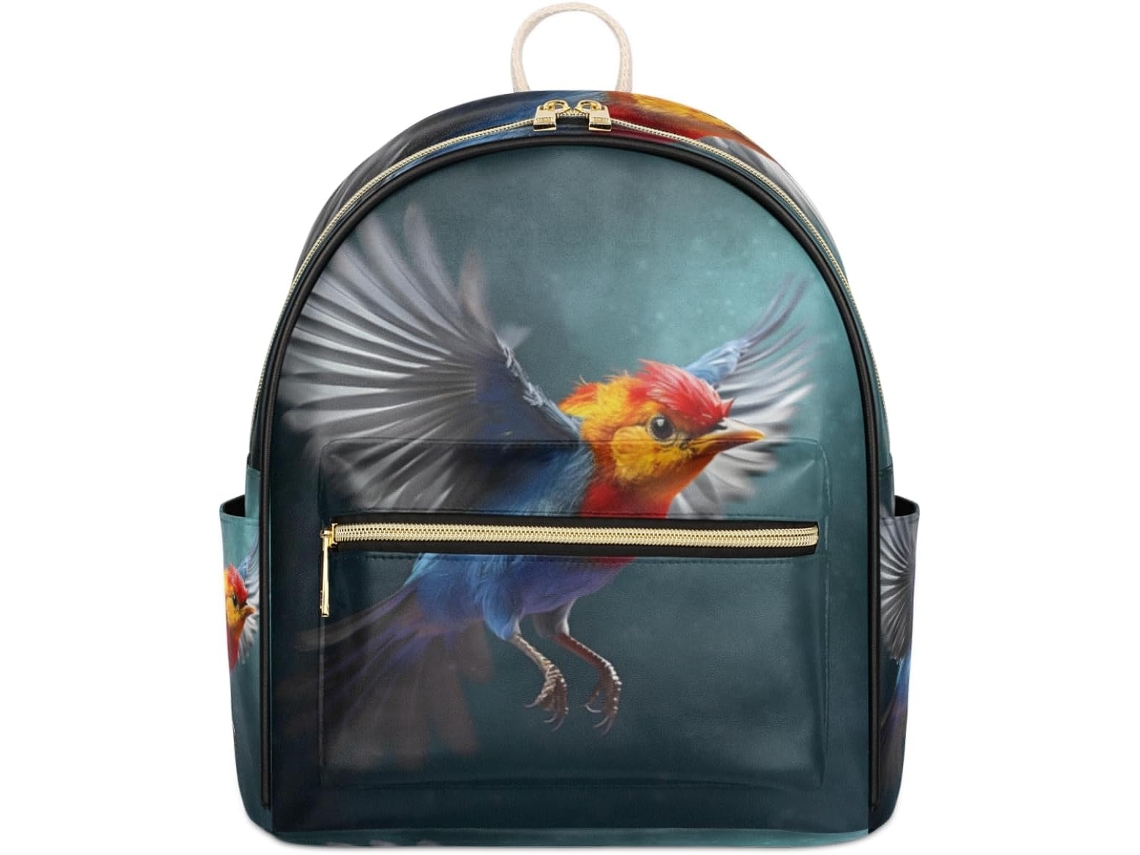 Mochila Tropicallife Fofa e Colorida para Mulheres Estampas Pe Impermeável