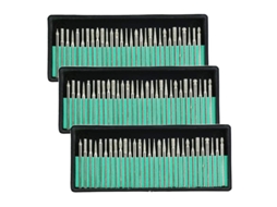 Brochas de Diamante para Dremel 90 peças 3mm para Vidro, Metal, Pedras, Cerâmica, Madeira, Plástico
