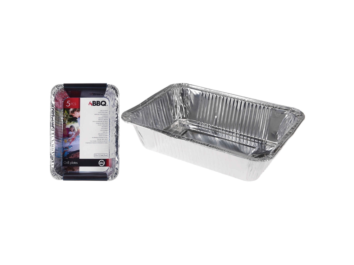 Conjunto 5 Recipientes de Barbecue 5 un