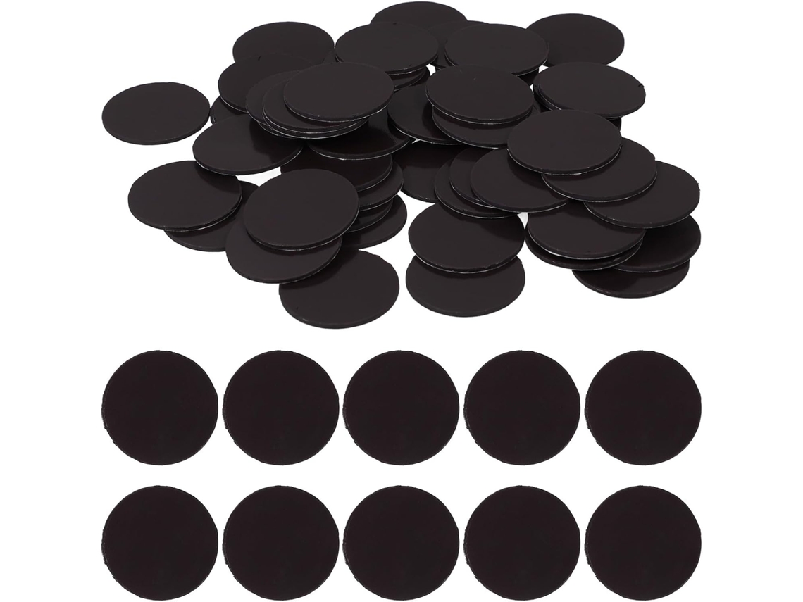 Pretyzoom Conjunto De 50 Ímãs Adesivos Para Geladeira Com Base Borracha, Design Autoadesivo, Fáceis De Cortar E Usar Em