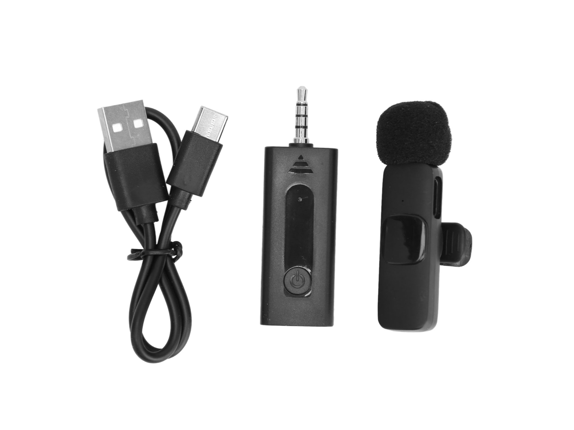 Microfone Lavalier Sem Fio LAXISCREED 3.5mm
