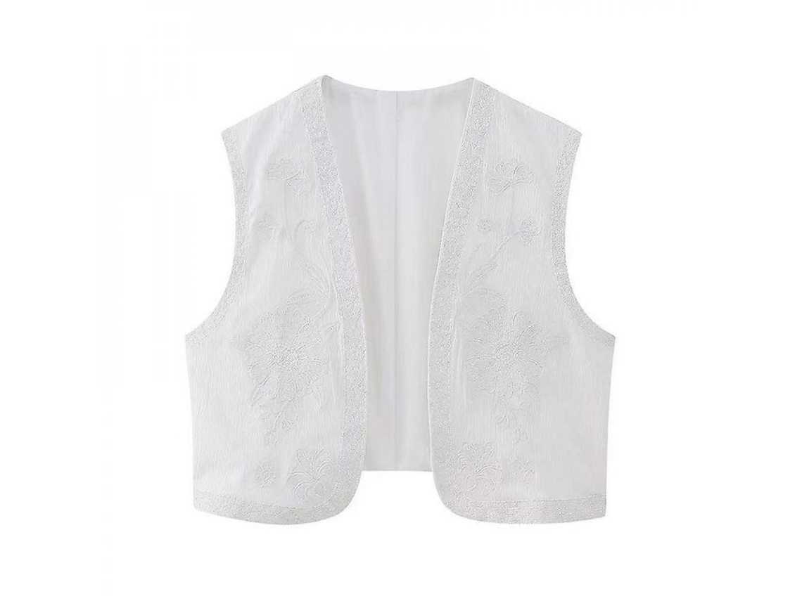 2026-chaleco De Mulher Estilo Étnico Com Bordado Floral Vintage Curto Para Verão Casual Férias L Style-7