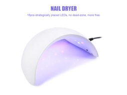 Lâmpada Uvled Para Unhas Secador De Esmaltes Em Gel Com Sensor Inteligente Ferramenta De Manicure