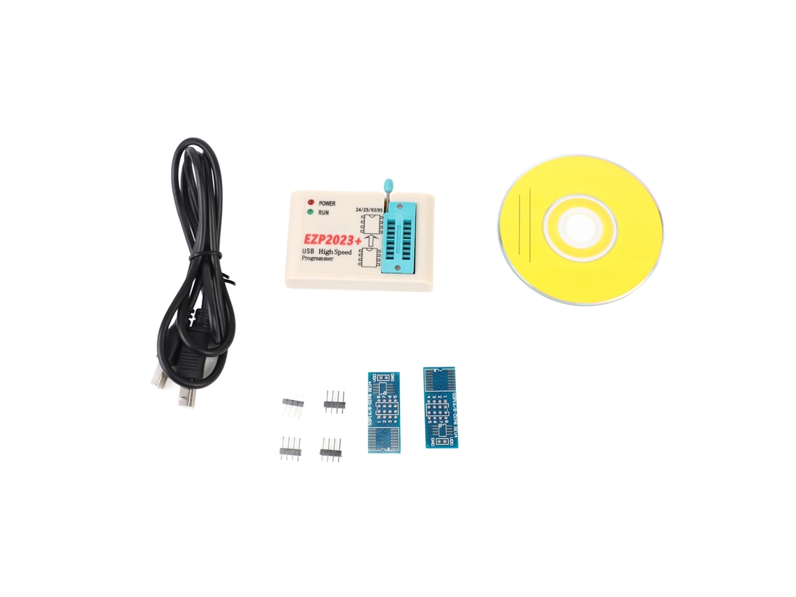 Programador Ezp2023 de Alta Velocidade Usb 2.0 para Gravação e Teste de Chips com Atualização de Firmware e Software para Pc