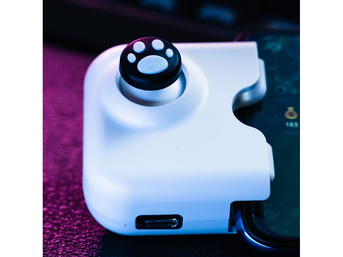Joystick para Jogos Móveis Controlador de Jogos Móveis EOOCOO (posicionamento Preciso, Carregamento Portátil)