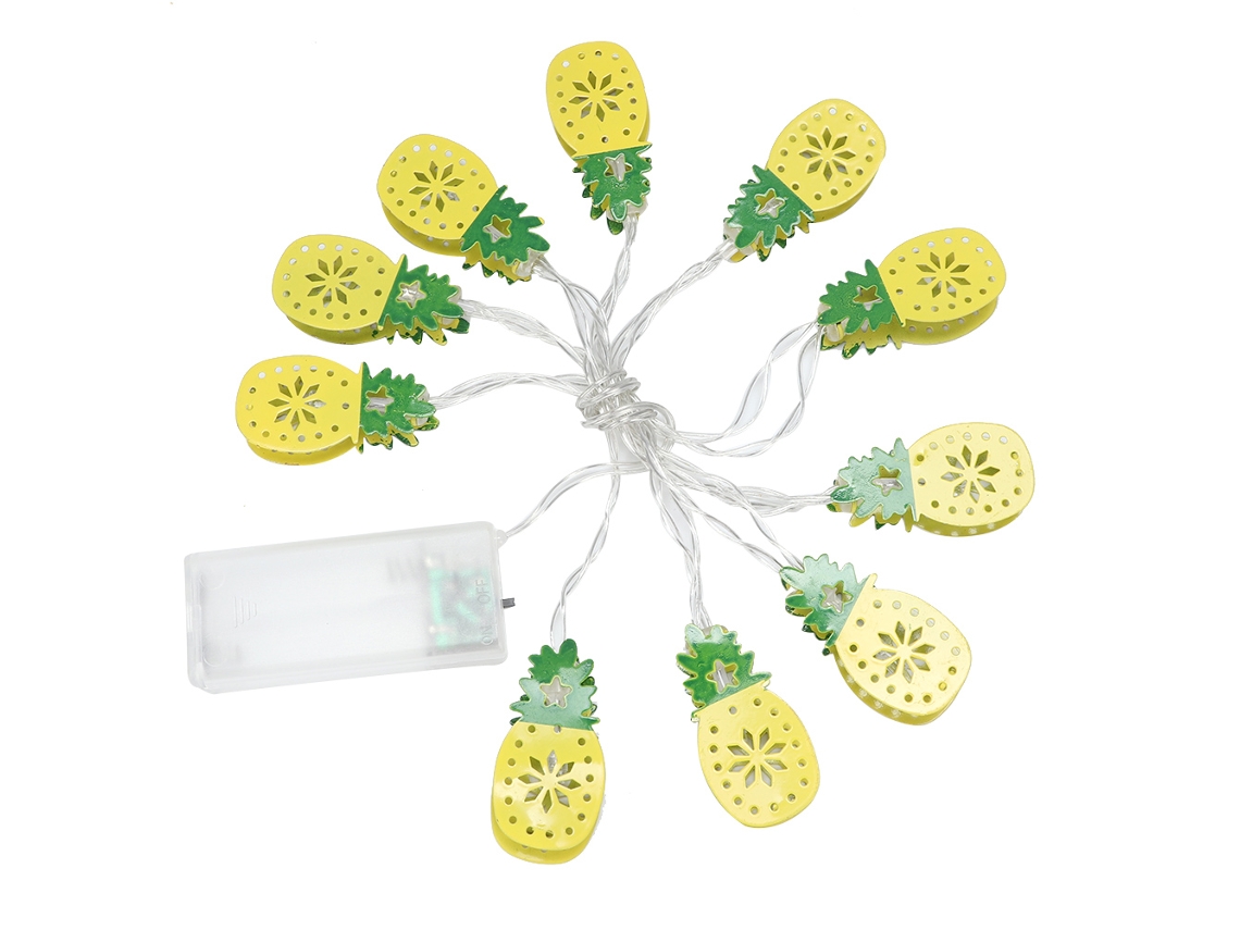 Laxiscreed Conjunto De 10 Luzes De Frutas Para Decoração De Festas E Natal Em Casa