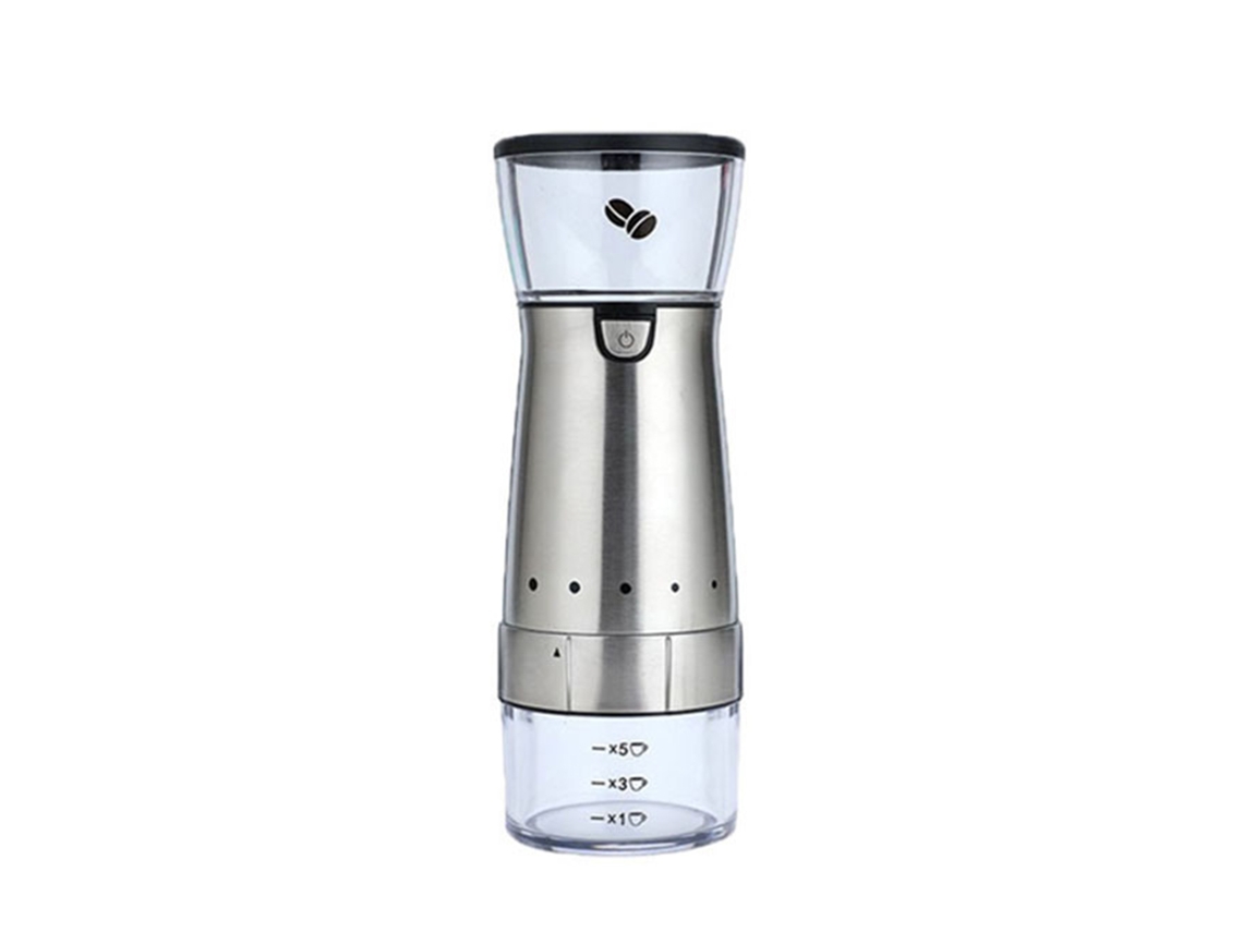 Moedor De Café Elétrico, Para Grãos De Café, Com Moagem Prática Para Espresso, Café Coado, Casa, Escritório E Viagens