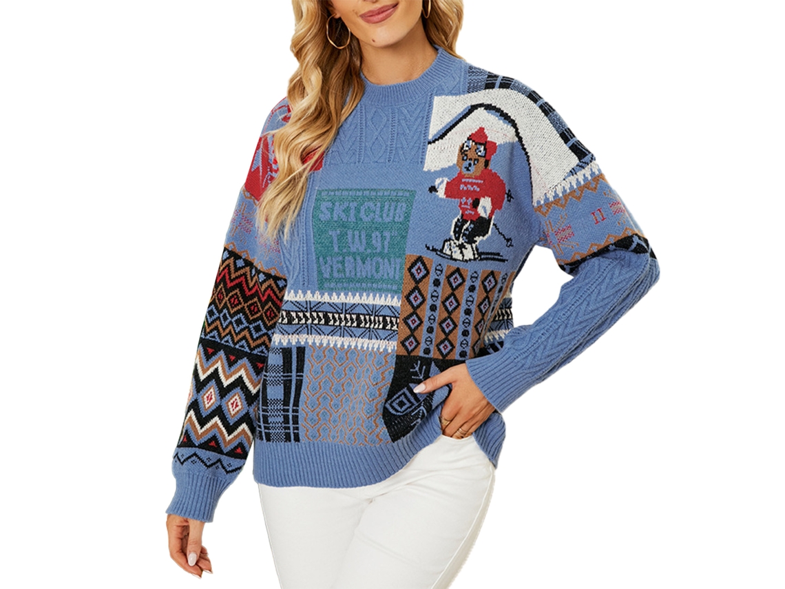 Laxiscreed Conjunto De 6 Brincos Natalinos Para Mulheres E Meninas, Estilos Variados