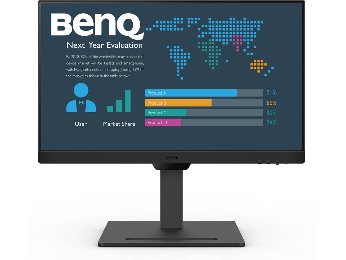 Monitor BENQ BL2490T (Preto - Full HD - 23,8'' - IPS - Tomada EU - 5 ms)