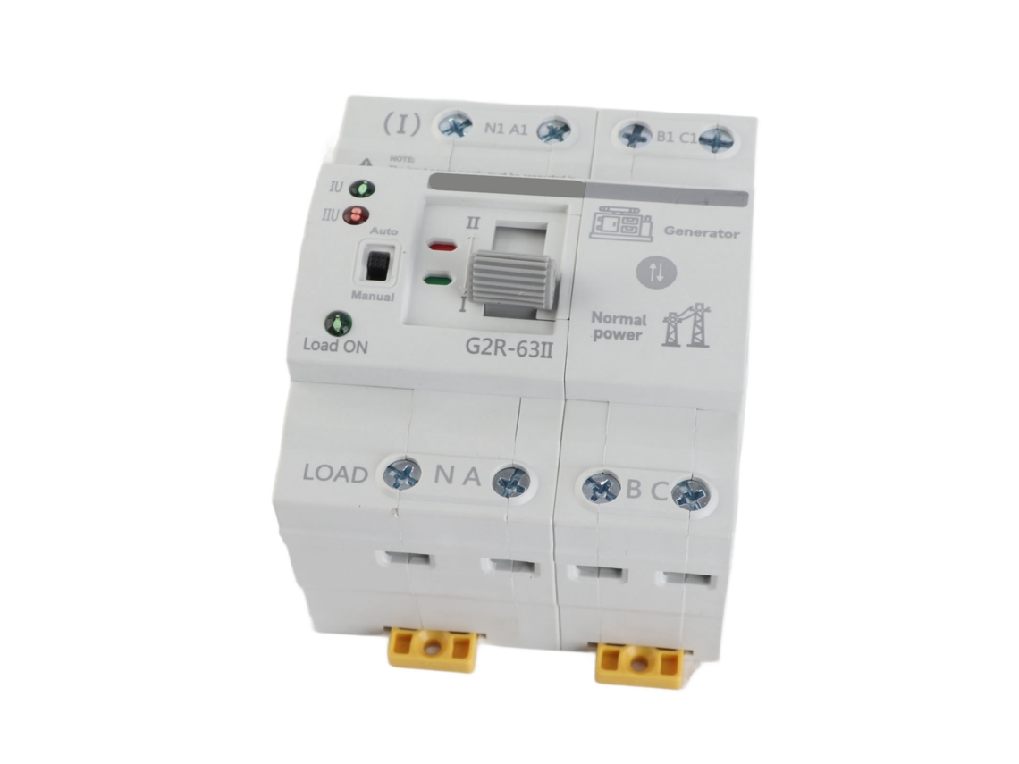 Conmutador Automático de Transferência de Dobra Potência 4p 40A 220Vca comutador Rápido para Gerador