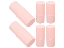 Tubos Vazios De Protetor Labial, 6 Unidades. Material Certificado. Adequado Para Uso Diário. Tamanho Compacto. Armazenamento.