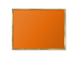 Quadro magnético vintage amarelo para sala de estar Espelharte (80x60 cm)