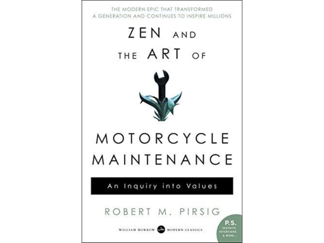 Livro zen and the art of motorcycle maintenance de robert m. pirsig