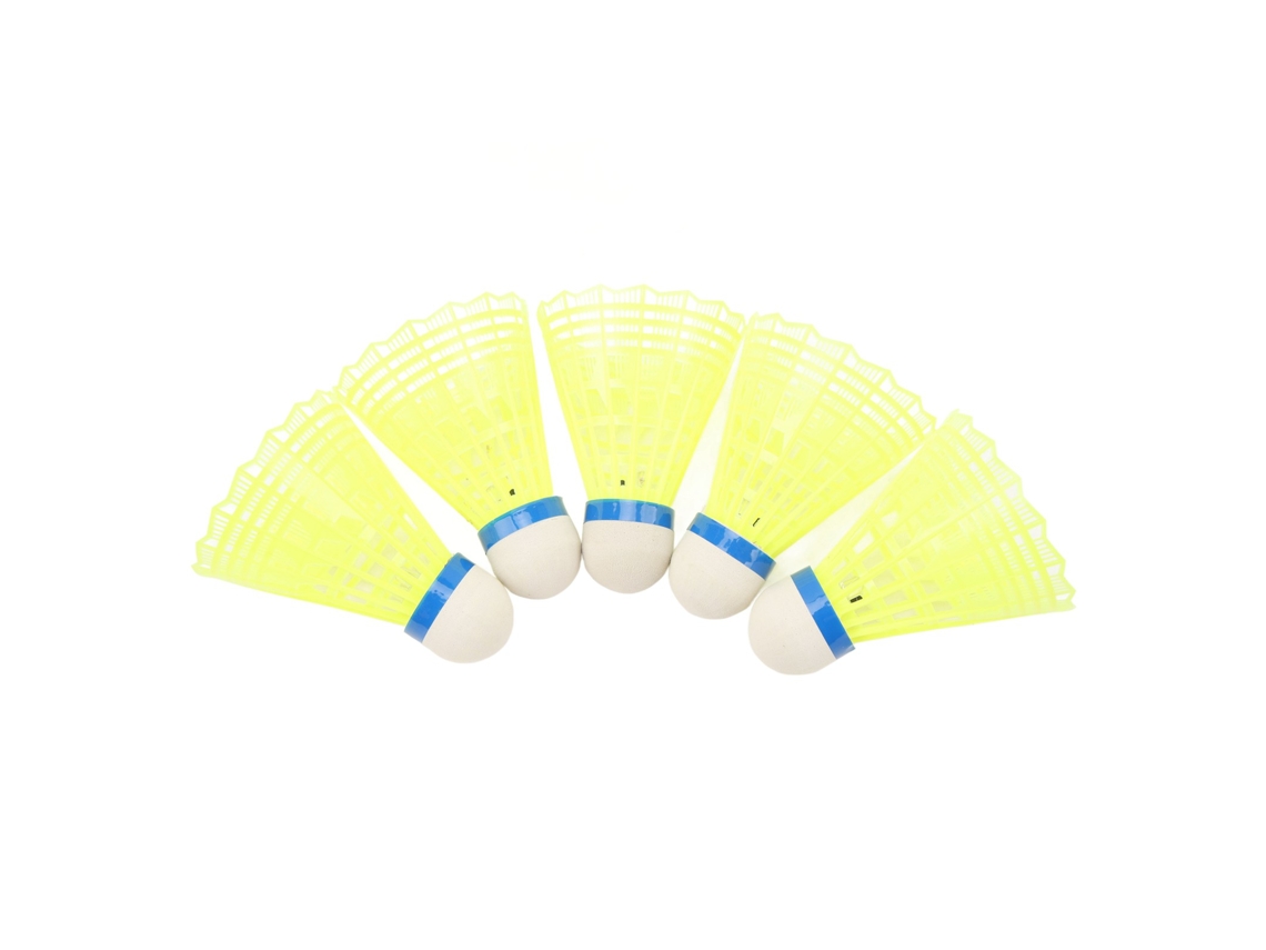 5 Peças Bádminton Glow No Escuro 30mah Led Feather Shuttlecock Para Atividades Esportivas