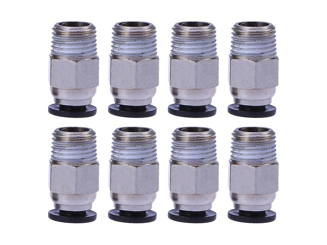 8pcs Pneumático Reto Masculino