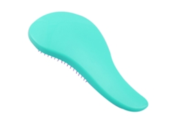 Pincel Fosco para Adultos e Crianças Pincel Fosco para Cabelos Naturais Cacheados Lisos Úmidos Ou Secos Verde Grande