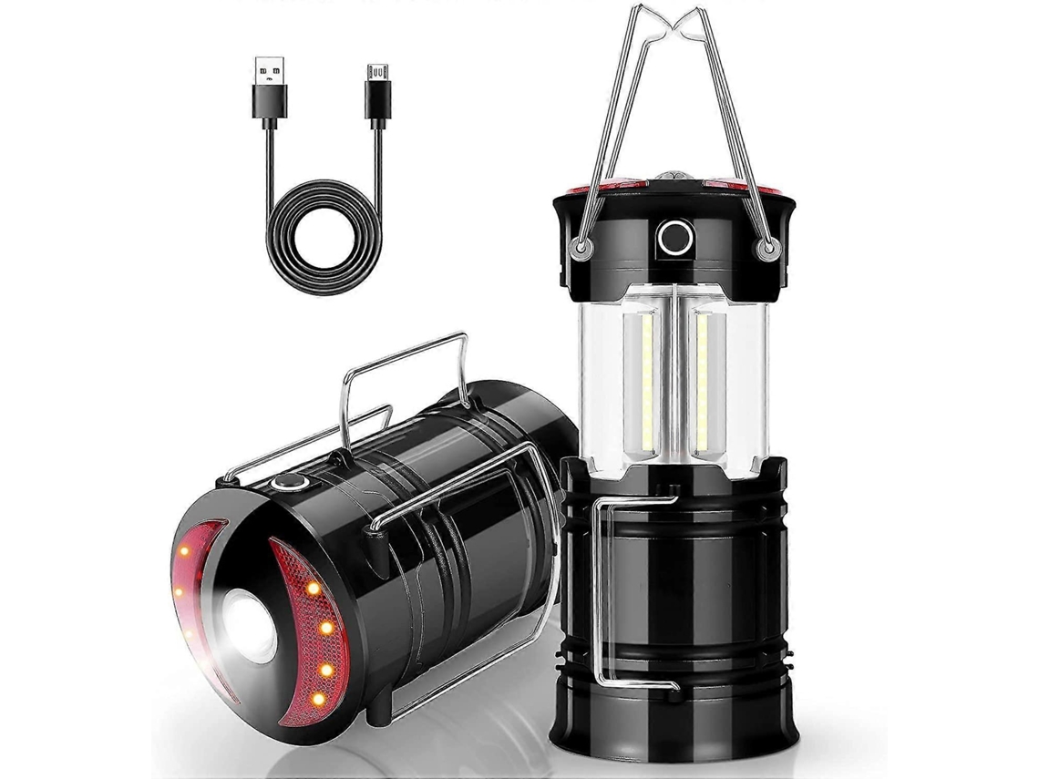 Lanterna Led Recarregável Para Acampamento, Luz Para Barraca, Lanterna Portátil Dobrável Olysi Shop